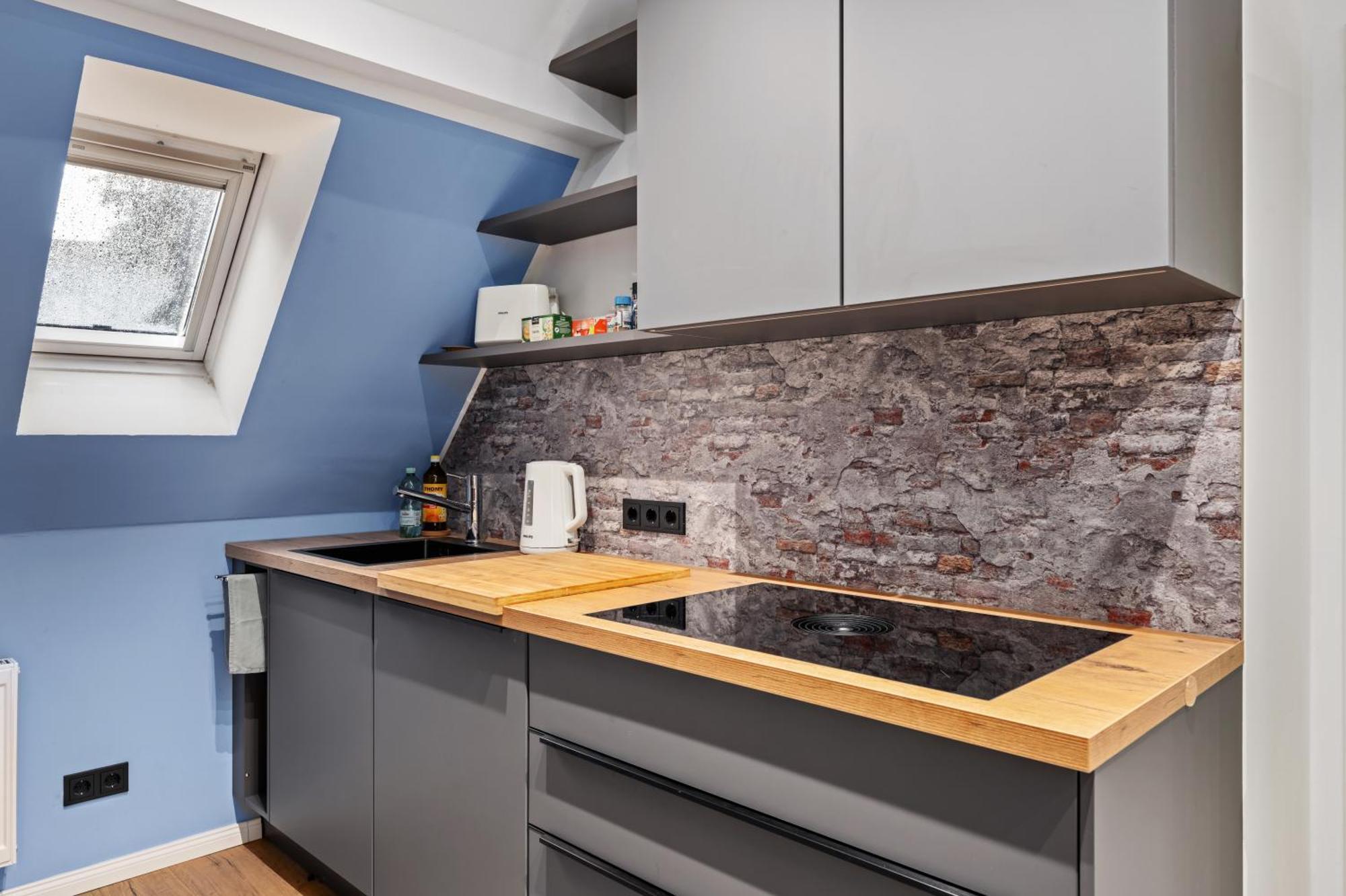Edler Wohnraum Modernes Vorstadtstudio Mit Emma-Bett, Garten & Kaffeevollautomat Zwickau Exteriér fotografie