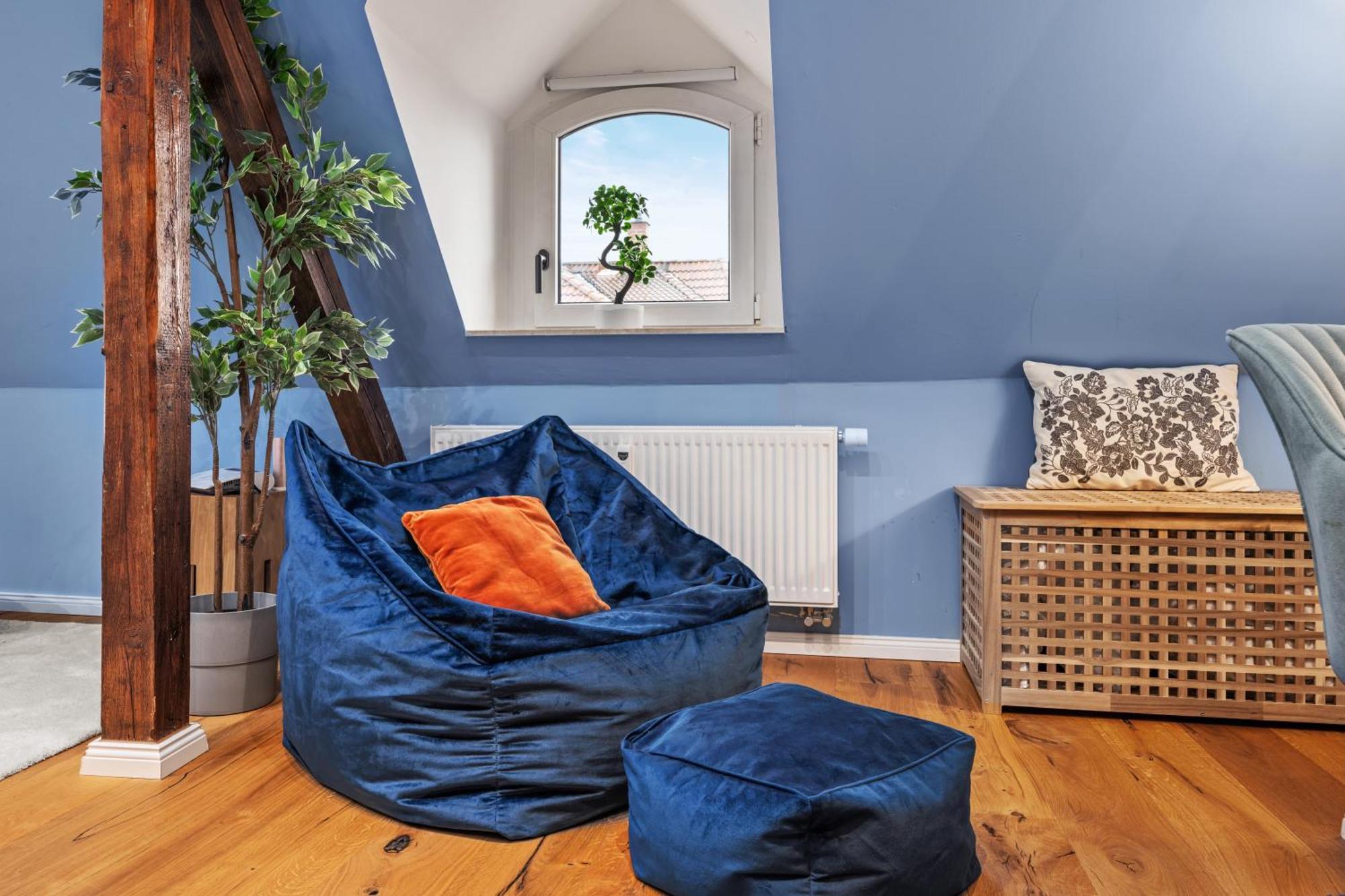 Edler Wohnraum Modernes Vorstadtstudio Mit Emma-Bett, Garten & Kaffeevollautomat Zwickau Exteriér fotografie