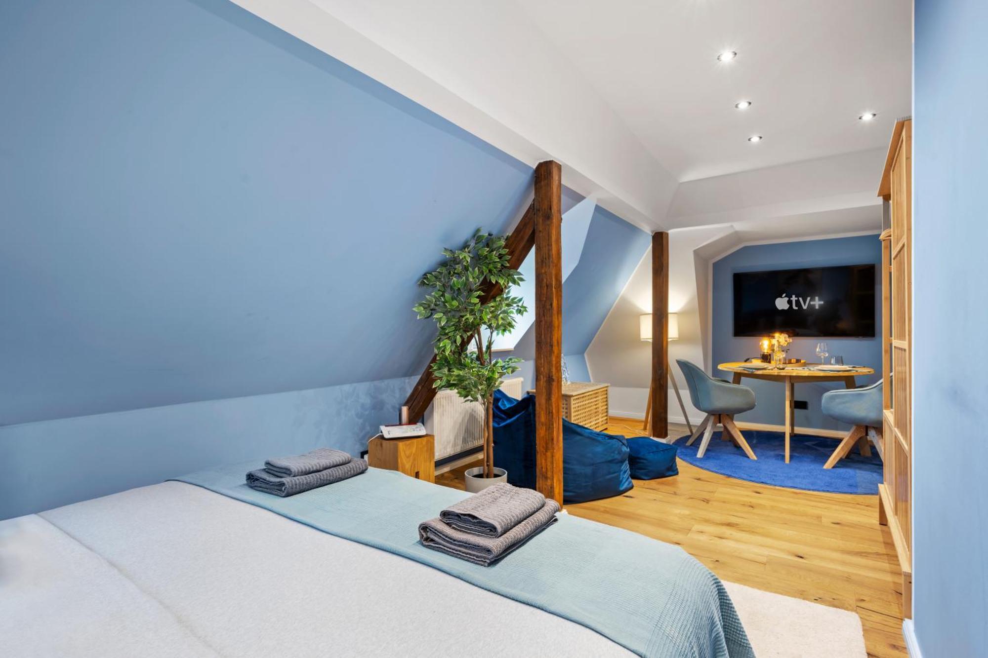 Edler Wohnraum Modernes Vorstadtstudio Mit Emma-Bett, Garten & Kaffeevollautomat Zwickau Exteriér fotografie
